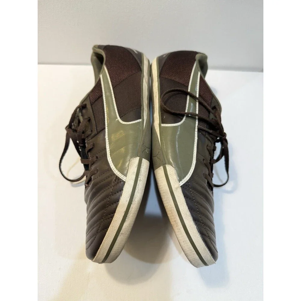 PUMA Momentta Vulc Sala Soccer Men's Shoes Sneakers Sz 12 Brown Olive 103252